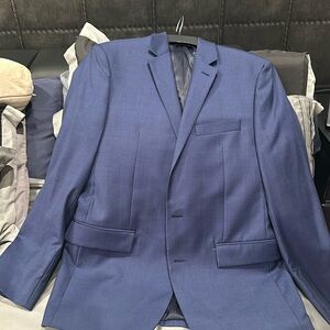 Men’s Ryan Seacrest Blue Sport Coat Size 40R
